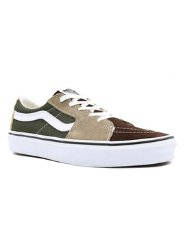 ZAPATILLA VANS UA SK8-LOW (UTILITY POP) BEIGE/MARRON