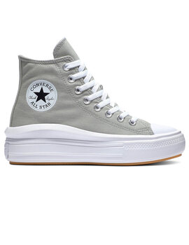 ZAPATILLA CONVERSE CHUCK TAYLOR ALL STAR MOVE, GRIS