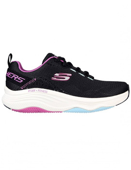 ZAPATILLA SKECHERS D'LUX FITNESS - ROAM FREE, NEGRO