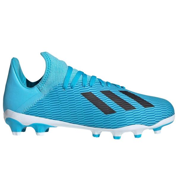 BOTA DE FUTBOL ADIDAS X 19.3 JUNIOR CELESTE