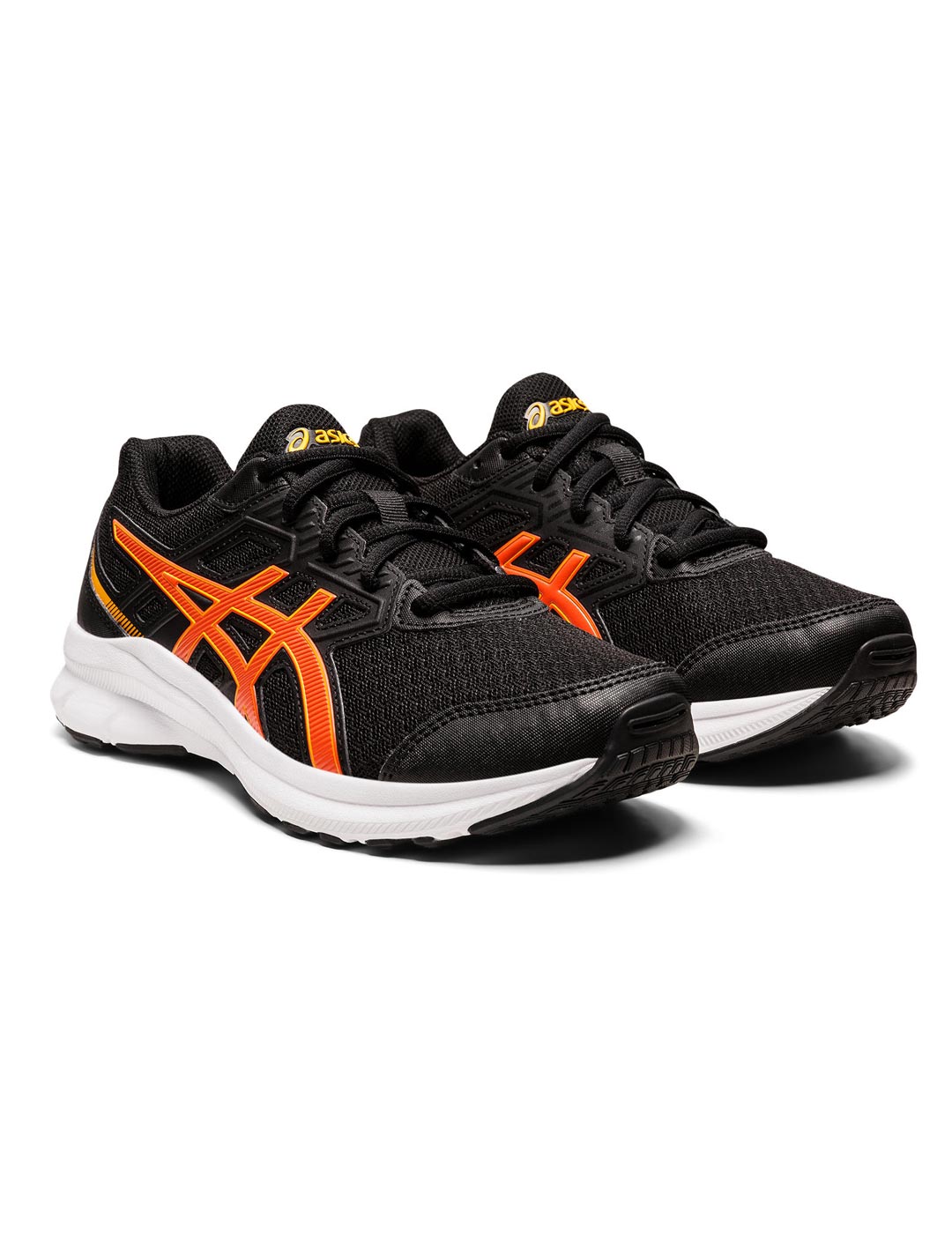 ZAPATILLA ASICS JOLT 3 JUNIOR, NEGRO/ROJO