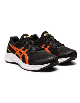 ZAPATILLA ASICS JOLT 3 JUNIOR, NEGRO/ROJO