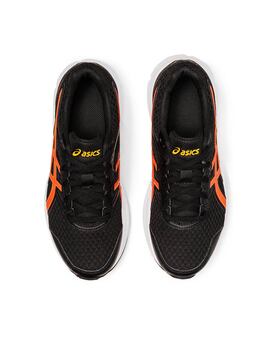 ZAPATILLA ASICS JOLT 3 JUNIOR, NEGRO/ROJO