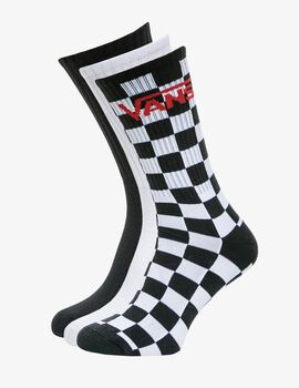 PACK DE CALCETINES VANS MN CLASSIC CREW (38 AL 43)