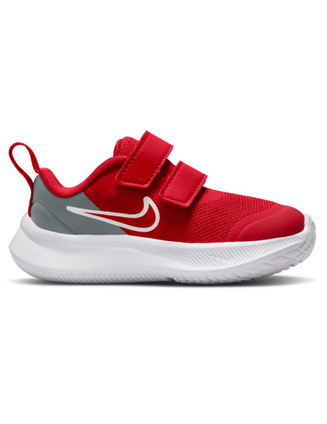 Salvaje Mercurio Sabueso ZAPATILLA NIKE STAR RUNNER 3 VELCRO BEBÉ' ROJO