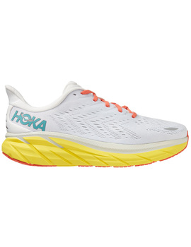 ZAPATILLA RUNNING  HOKA HOMBRE CLIFTON 8, BLANCO