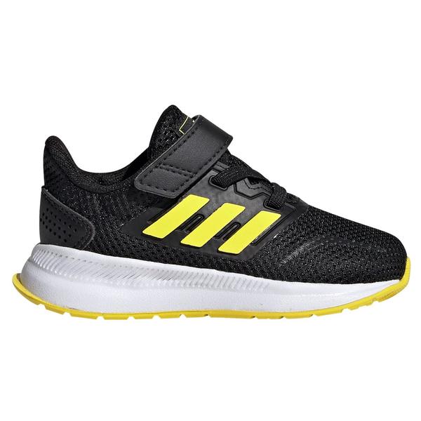 ZAPATILLA ADIDAS BEBE RUNFALCON NEGRO AMARILLO