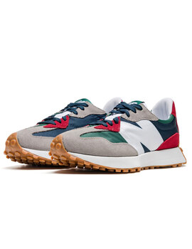 ZAPATILLA NEW BALANCE HOMBRE 327 V1 SHIFTED MODERN 70´S MARINO-VERDE