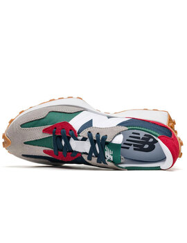 ZAPATILLA NEW BALANCE HOMBRE 327 V1 SHIFTED MODERN 70´S MARINO-VERDE