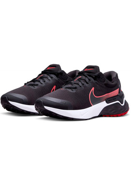 ZAPATILLA RUNNING NIKE RENEW RUN 3 MEN'S ROAD NEGRA/ROJO