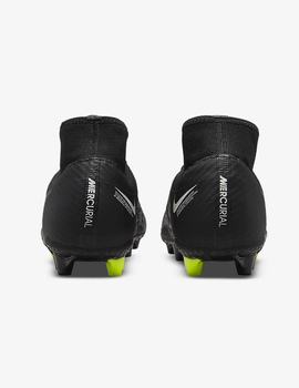 BOTA FÚTBOL NIKE ZOOM MERCURIAL SUPERFLY 9 ACADEMY NEGRO