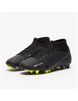 BOTA FÚTBOL NIKE ZOOM MERCURIAL SUPERFLY 9 ACADEMY NEGRO