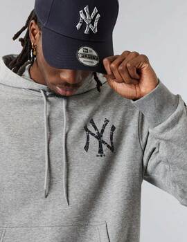 SUDADERA NEW ERA NEW YORK YANKEES GRIS