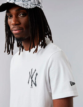 CAMISETA NEWERA NEW YORK YANKEES BLANCO