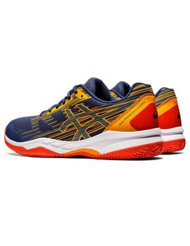 ZAPATILLA ASICS GEL-PADEL EXCLUSIVE 6 AZUL/NARANJA