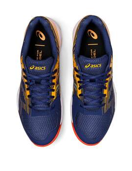 ZAPATILLA ASICS GEL-PADEL EXCLUSIVE 6 AZUL/NARANJA