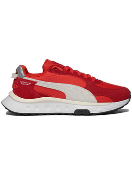 ZAPATILLA PUMA WILD RIDER PICKUP,URBAN RED-PUMA ROJA