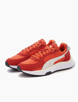 ZAPATILLA PUMA WILD RIDER PICKUP,URBAN RED-PUMA ROJA