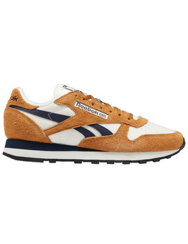 REEBOK CLASSIC LEATHER HOMBRE BEIGE/MARRON,