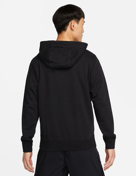 SUDADERA NIKE SPORTSWEAR CLUB MEN'S  CON CAPUCHA NEGRA