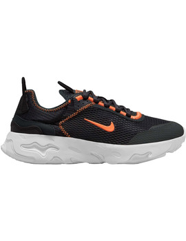 ZAPATILLA NIKE REACT LIVE BIG KIDS', NEGRO/NARANJA