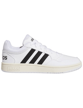 ZAPATILLA ADIDAS HOOPS 3.0 HOMBRE, BLANCO/NEGRO