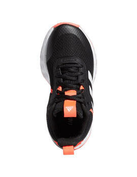Zapatilla de baloncesto adidas OWNTHEGAME junior, negro/naranja