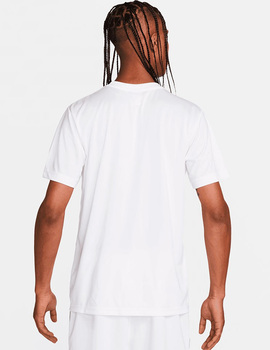 CAMISETA NIKE HOMBRE MANGA CORTA  NSW REPEAT, BLANCA