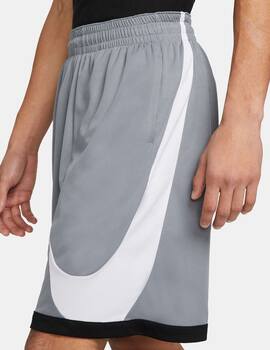 SHORT BALONCESTO  NIKE DRI-FIT MEN'S, GRIS