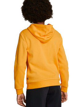 SUDADERA AMARILLA PUMA CON CAPUCHA NIÑO