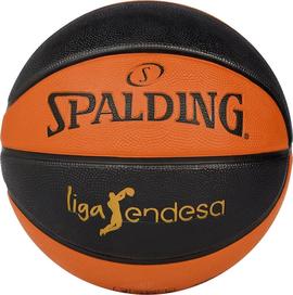 BALON SPALDING ACB TF150 TALLA 5 NARANJA/NEGRO