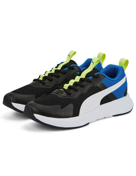 ZAPATILLA PUMA NIÑO EVOLVE RUN MESH,NEGRO/BLANCO