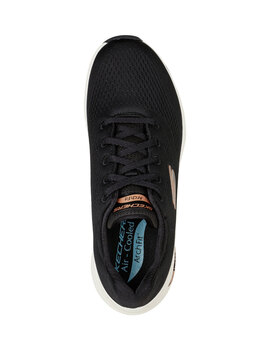 ZAPATILLA SKECHERS ARCH FIT, NEGRO