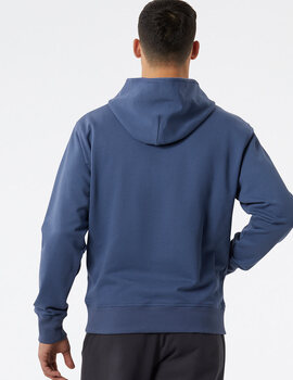 SUDADERA NEW BALANCE HOMBRE CON CAPUCHA AZUL