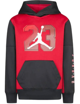 SUDADERA JORDAN NIÑO  JUMPMAN BIG SPORT THERMA ROJA,