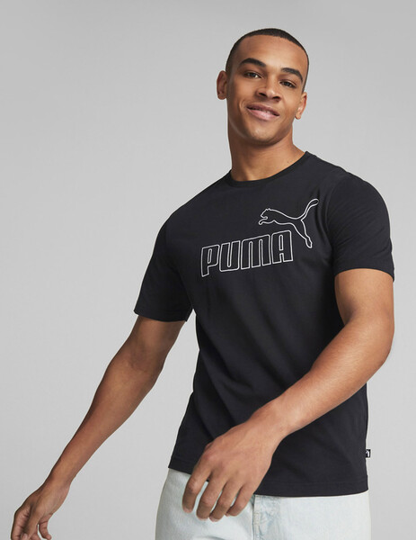 Conexión Tomar medicina Punta de flecha CAMISETA PUMA MANGA CORTA HOMBRE NEGRA