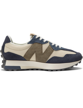 NEW BALANCE SHIFTED MODERN 70´S 327 V1 VINTAGE WORN PACK, OCRE-MARINO