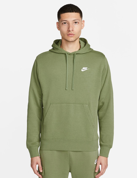 SUDADERA NIKE CLÁSICA CON ALGODON, VERDE