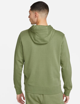 SUDADERA NIKE SPORTSWEAR CLUB MEN'S PULLOVER, VERDE