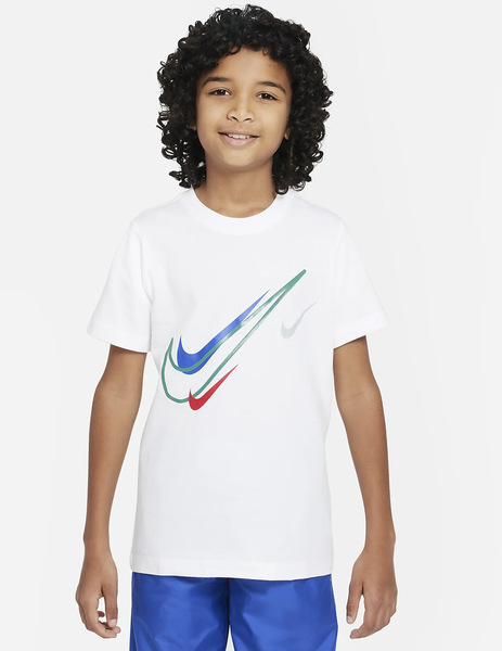CAMISETA NIKE NIÑO, BLANCA