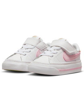 NIKE COURT LEGACY BABY/TODDLER BLANCO/ROSA