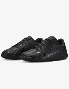 BOTA DE FUTBOL NIKE JR VAPOR 15 CLUB TURF NEGRO