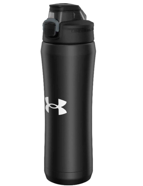 BOTELLA UNDER ARMOUR ALUMINIO, NEGRO