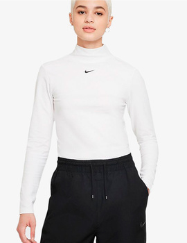 CAMISETA NIKE MANGA LARGA MUJER SPORTSWEAR BLANCA