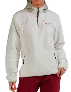 SUDADERA POLAR MUJER +8000 NIAL, BLANCA