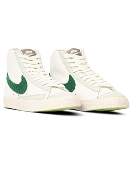 NIKE BLAZER MID '77 VINTAGE WOMEN'S, BLANCO/VERDE