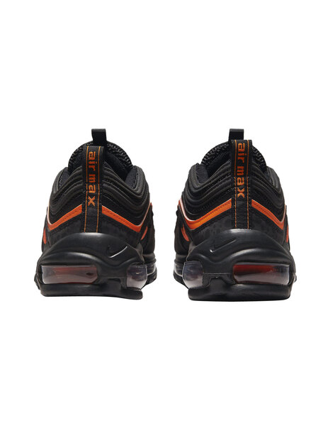 NIKE MAX 270 NIÑO, NEGRO/NARANJA