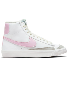 ZAPATILLA NIKE BLAZER MID '77 BIG KIDS' SHOES BLANCO/ROSA