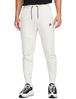 PANTALÓN NIKE SPORTSWEAR TECH FLEECE HOMBRE, BLANCO