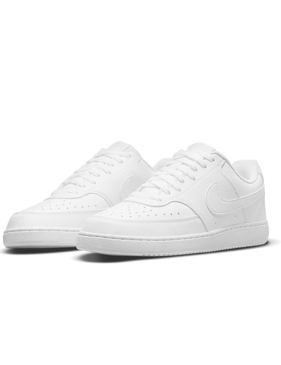 zapatilla  nike court vision blanco, baja